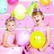 3-Pack Macaron Pink Metallic Fringe Tassel Garland, 10 in – Party & Wedding Decor
